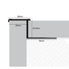 20mm ceramic tile edging strips