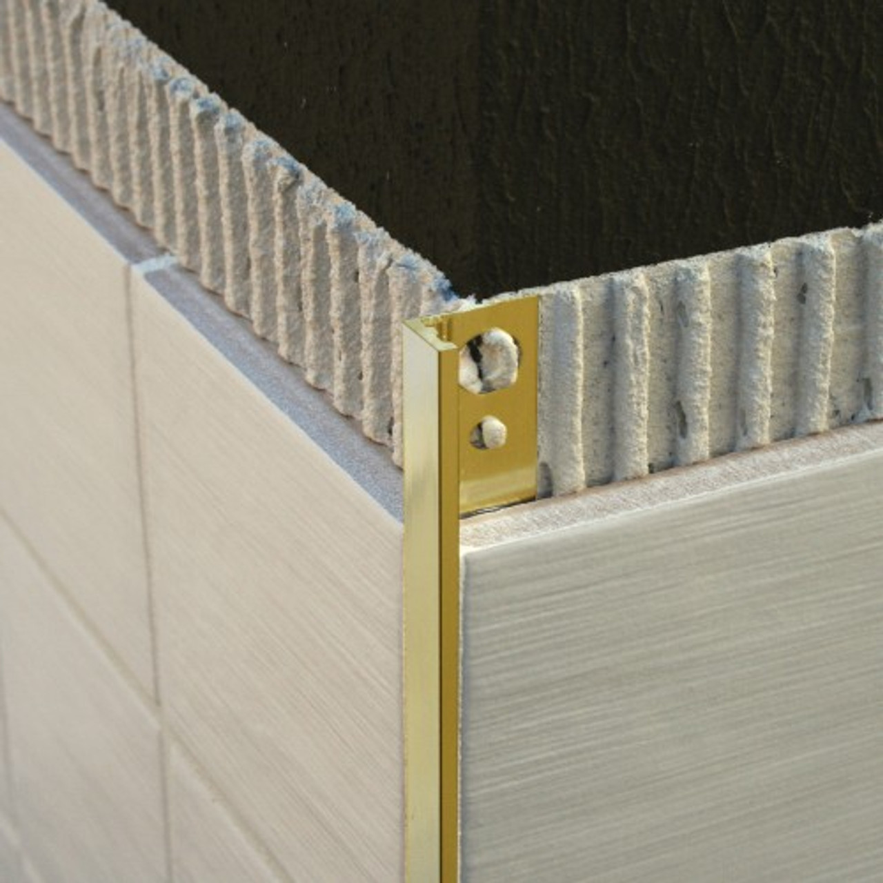 Solid Brass Straight Edge Tile Trim-2.7m