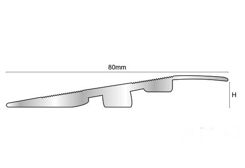 Aluminium Heavy Duty Ramp For Wheeled Traffic-2.7m Aluminium Heavy Duty Ramp For Wheeled Traffic-2.7m