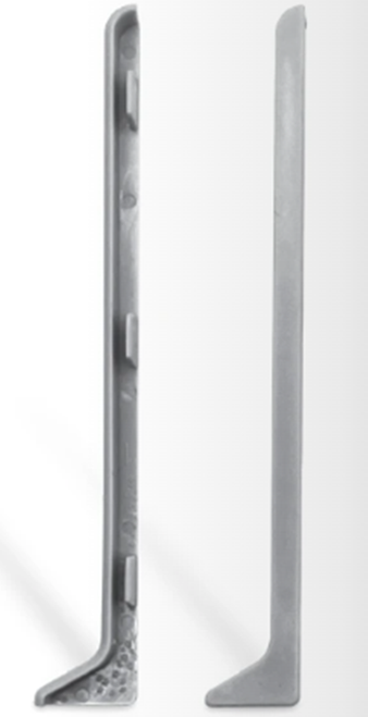Aluminium end caps for aluminium skirting