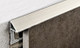 triangular edge trim used as capping edge when closing the perimeter of  wall tile covering