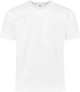 WHITE PREMIUM MAX HEAVYWEIGHT POCKET T-SHIRT