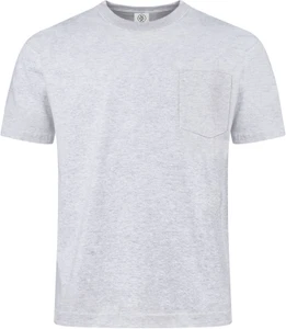 HEATHER GREY PREMIUM MAX HEAVYWEIGHT POCKET T-SHIRT