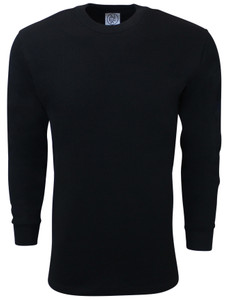 BLACK PREMIUM HEAVYWEIGHT THERMAL T-SHIRT BLACK PREMIUM HEAVYWEIGHT THERMAL T-SHIRT