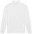 WHITE PREMIUM HEAVYWEIGHT MOCK NECK LONG SLEEVE T-SHIRT