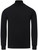 BLACK PREMIUM HEAVYWEIGHT MOCK NECK LONG SLEEVE T-SHIRT