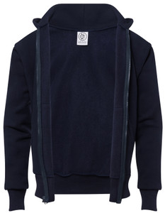 NAVY PREMIUM HEAVYWEIGHT ZIPPER HOODIE