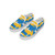 Charger Powder Ble and Gold Men's Slip On Shoes