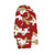 49ER RED GOLD AND WHITE CAMO HOODED BLANKET
