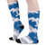 DODGER BLUE GRAY AND WHITE CAMO SOCKS