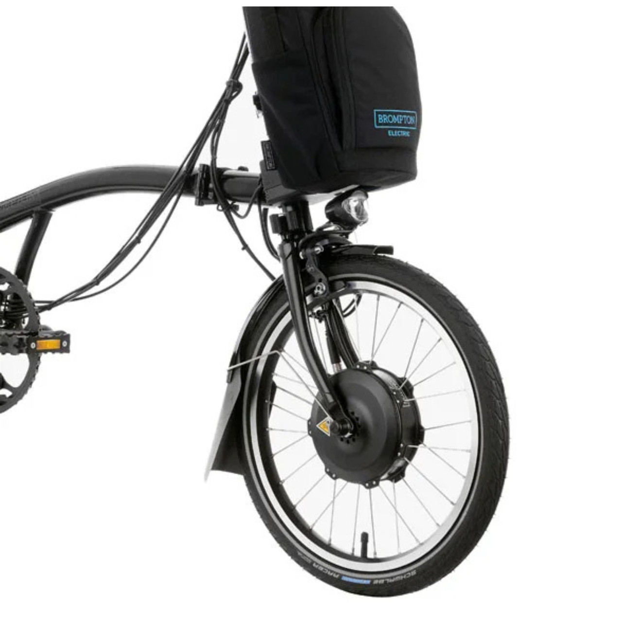 Brompton Electric C-Line 12 speeds with Roller Frame Schwalbe