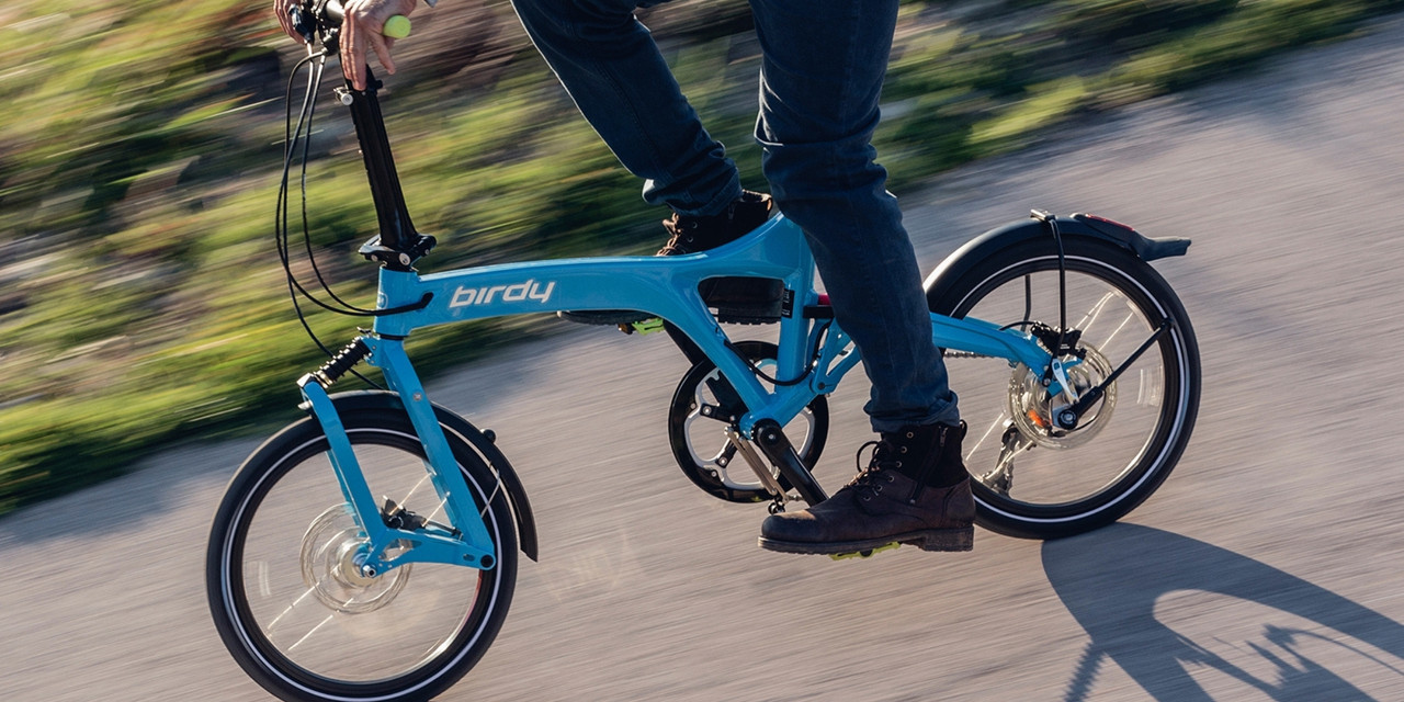Birdy Touring T : Cyan : Comfort 10 height adjustable : Carrier 
