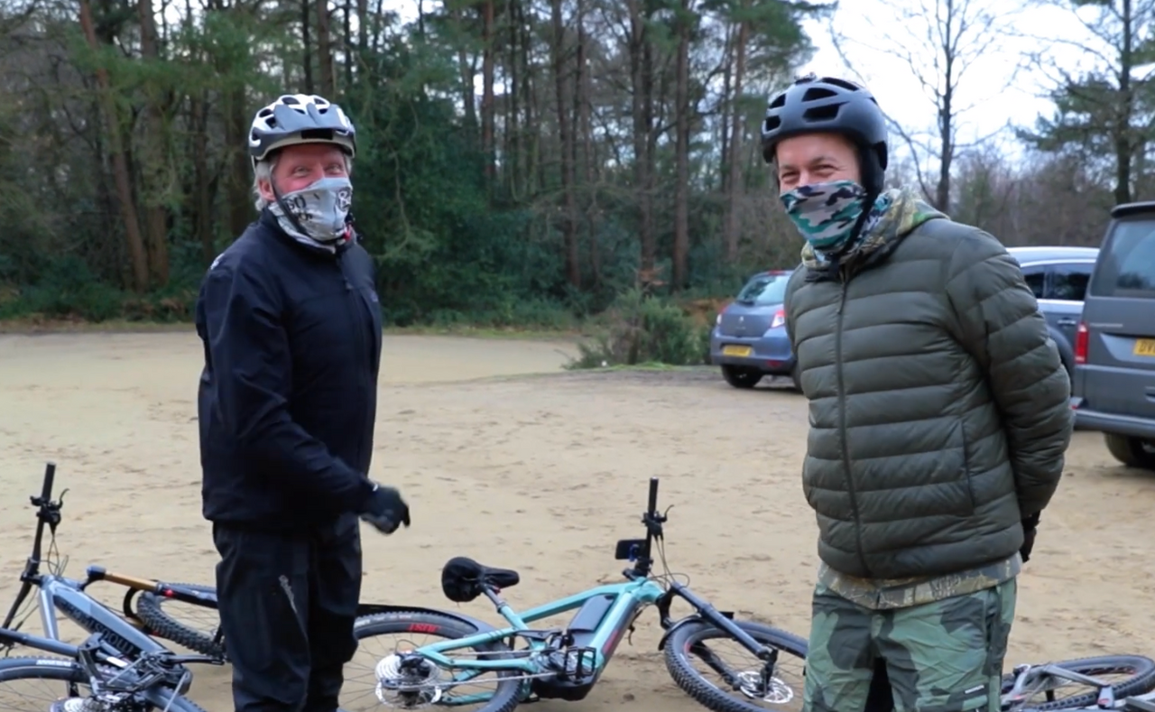 Moustache Test-Rides in Peaslake with Charley Boorman