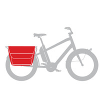 Benno Utility Pannier Bag - Black Electric Bike