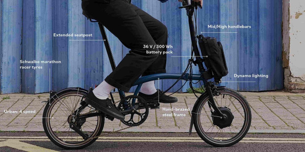 Brompton Electric C-Line 4 Speed 7