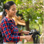 Tern ebike rider