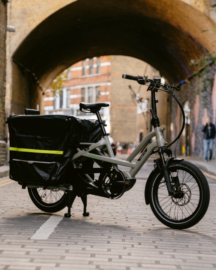 Tern GSD R14 ebike on a street