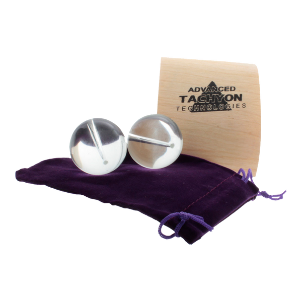  Tachyonized ULTRA-Spheres, Set of 2 X 25mm (Small) - Women