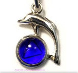 Dolphin Tachyon Pendant Silver.