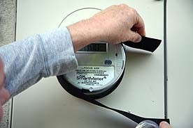 Attach the EverStay band snugly around the Smart Meter. Gently push toward the smart meter’s back. Resolve your Smart Meter EMF radiation with Tachyon EMF products.