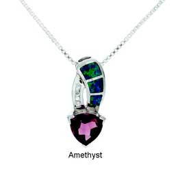 "Waterdrop" Tachyon Opal Pendant.