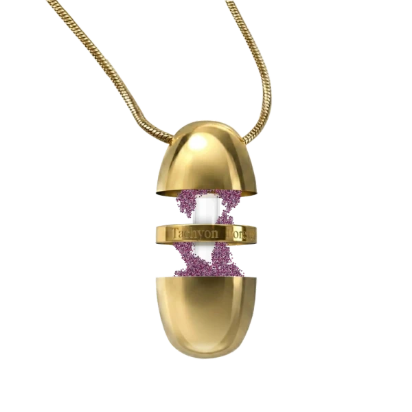  5G Orb Pendant - Gold Color - Protection & Energy Boost.
