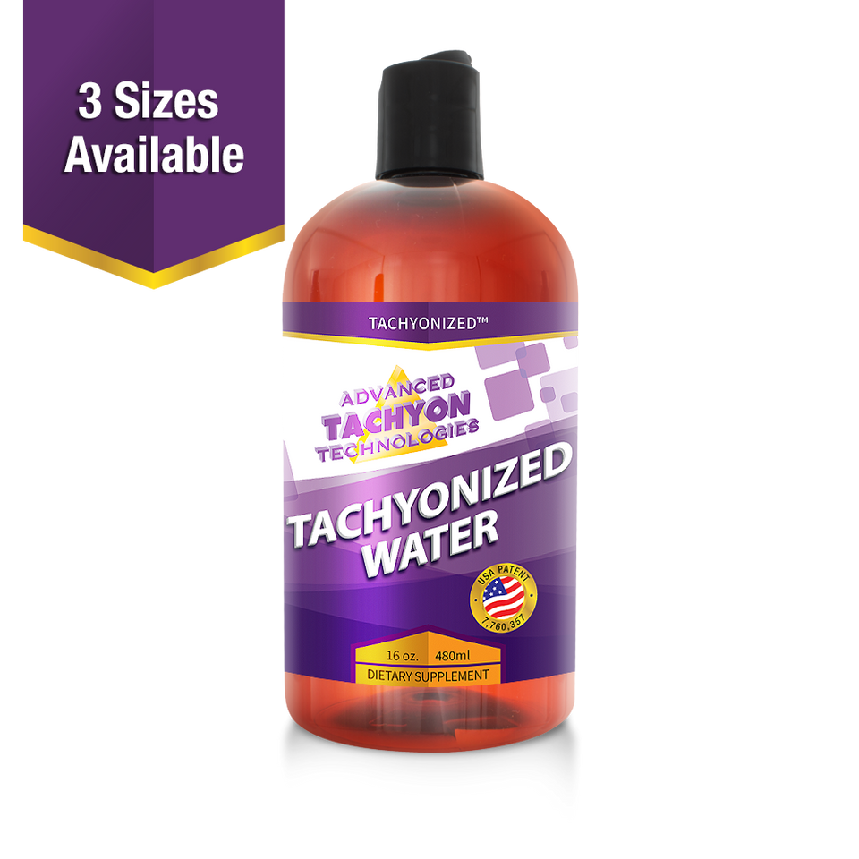 Tachyon Water, a Tachyonized energy product, supercharges every cell in the body, detoxifies, energizes, and contributes to radiant health and longevity. Order Yours Now.