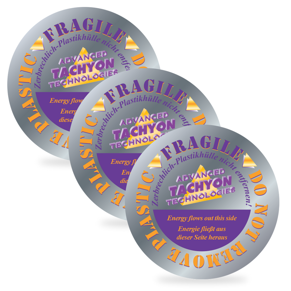 Tachyon Silica Disk 6inch 3-Pack Money Saving Kit protects you from elecromagnetic radiation (EMFs) exposure and energize and charge the body, food, and living organisms. Protect you and your family now.