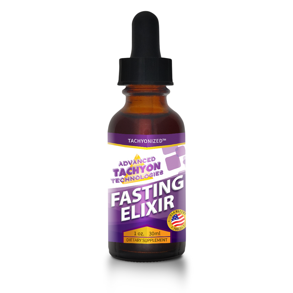 Tachyonized Fasting Elixir is a blend of organic, wildcrafted herbs. A Tachyon energy health product that supports your body during fasting.