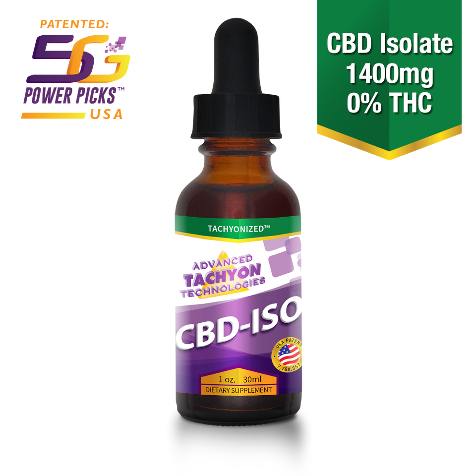Tachyonized C.B.D. ISO - 1oz.