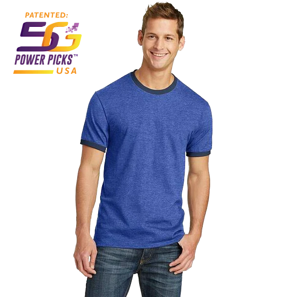 5G Tachyon Core Cotton Ringer T-Shirt.