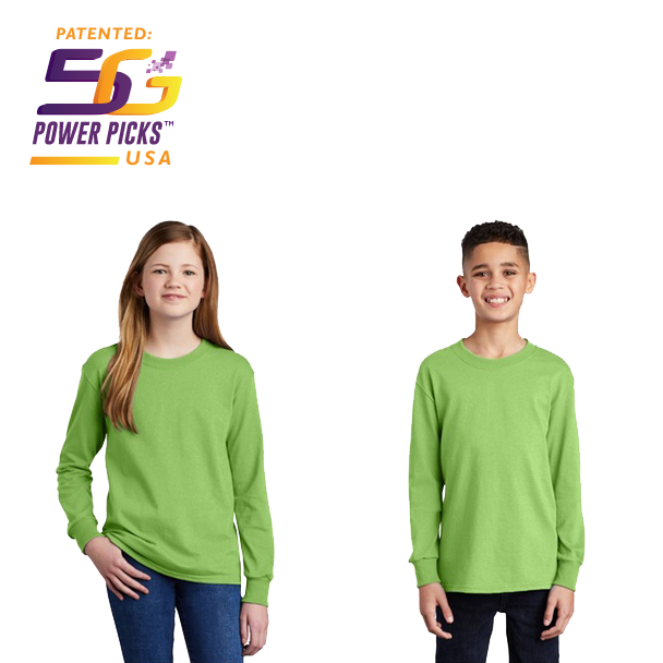 5G Child Protection - Long Sleeve Cotton Tee.