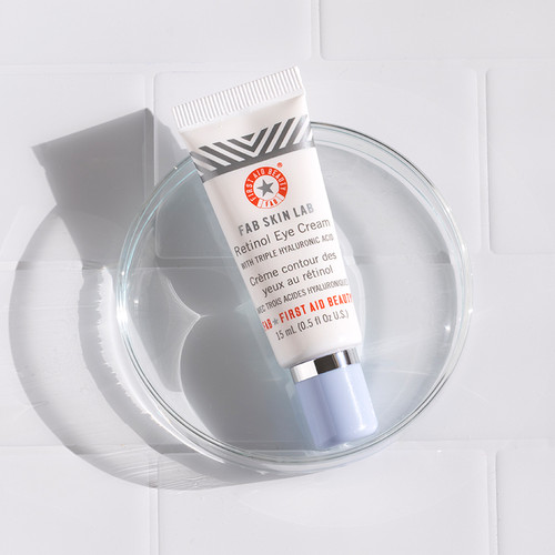 fab skin lab retinol eye cream with triple hyaluronic acid review