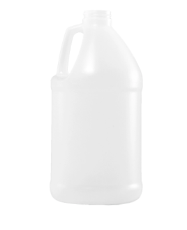 64 Ounce Natural HDPE Round Bottle, 38-400