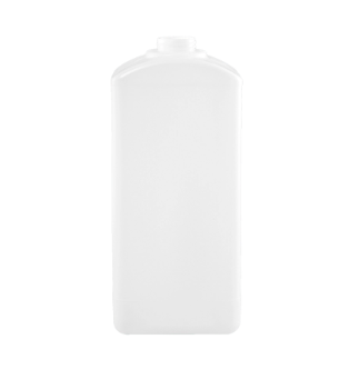 2500 mL Natural HDPE Square Bottle