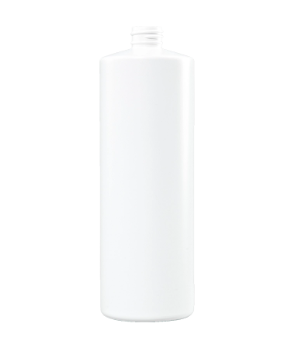 32 Ounce White Pearl HDPE Bottle, 52 Gram, 28-410