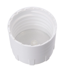 38-430 White PP Round Buttress Cap, Circumvent Liner with Heat-Seal Foam ISPE-U10