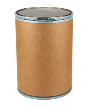30 Gallon Kraft Open Head Fiber-Metal Drum with Steel Cover, Round, Non-UN NWL600# FIG Lever Lock Ring
