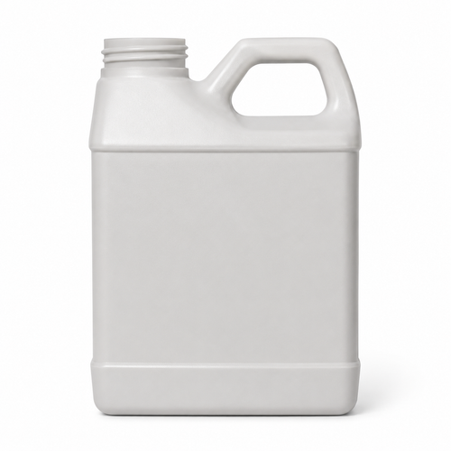 8 Ounce White HDPE F-Style  Bottle, 24 Gram, 28-400