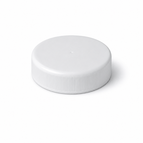 33-400 Black PP Round Continuous Thread Cap, Smooth Side and Top, HS035 0.020 Printed SFYP Foam Liner