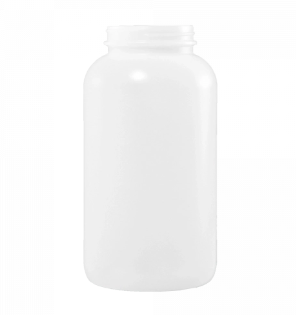 960 cc Natural HDPE Wide Mouth Round Bottle, 63-400
