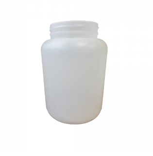 1500 cc Natural HDPE Wide Mouth Round Bottle, 89-400