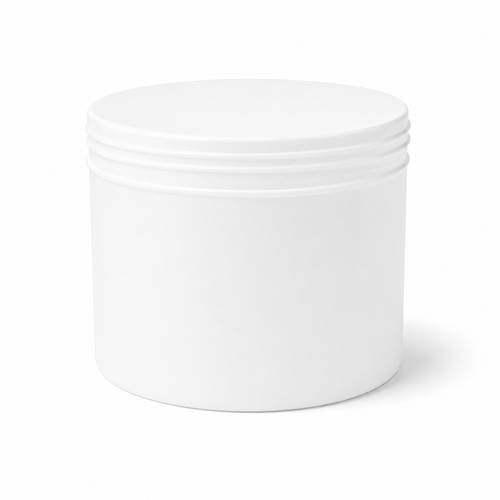 32 Ounce White PP Delta Jar, Single-Wall, 120 mm