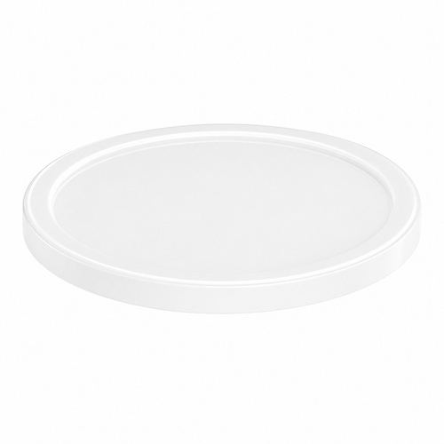 1 Quart Natural LLDPE Round Cover