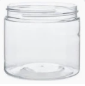 16 Ounce PET Clear Jar, 89-400