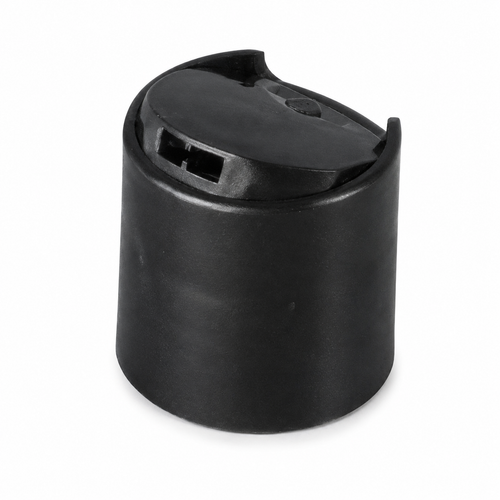 28-410 Black PP Round Disc-Top, 0.325" x 0.165" Orifice, PS-20 HS Liner