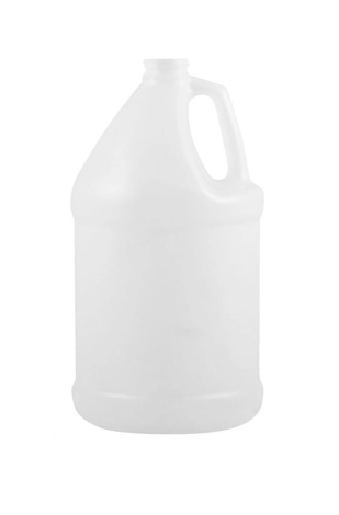 55 Ounce Natural HDPE Round Bottle with Handle