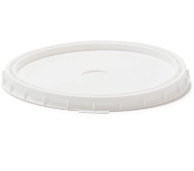 64 Ounce Natural HDPE Cover, Round
