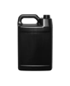 1 Gallon Black HDPE F-Style  Bottle, 140 Gram, 38-400