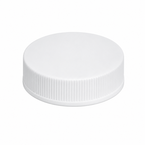 38-400 Black PP Round Continuous Thread Cap, Top-Gate, Printed SFYP, Heat-Seal Foil Liner